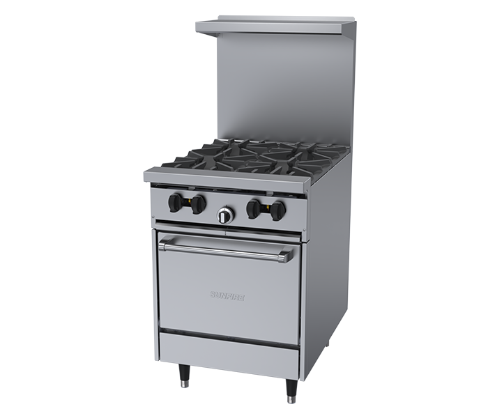 SunFire X24-4 X-Series 24" Open Burner Range
